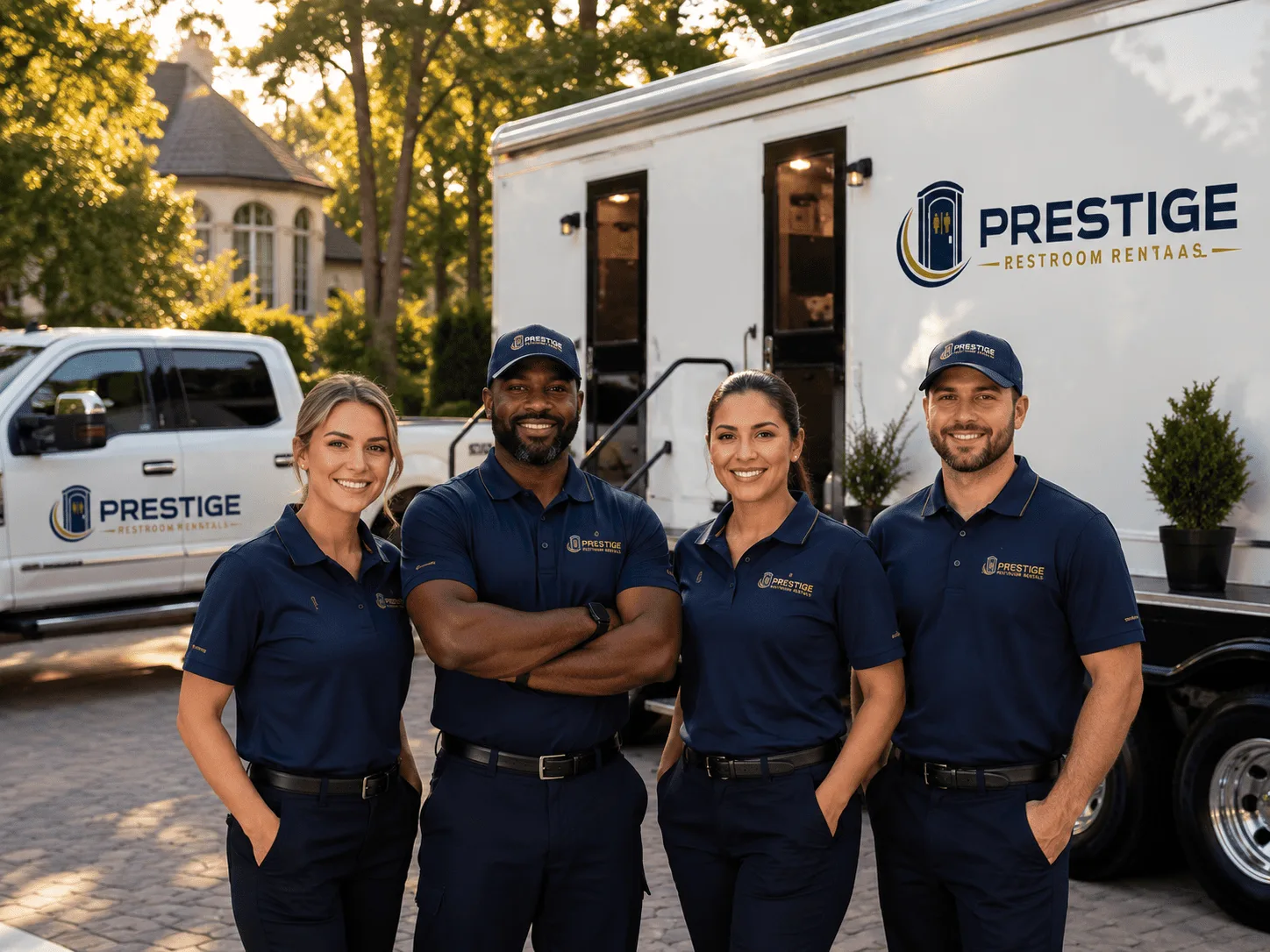 Trusted Luxury Portable Restrooms company in Felicity, OH